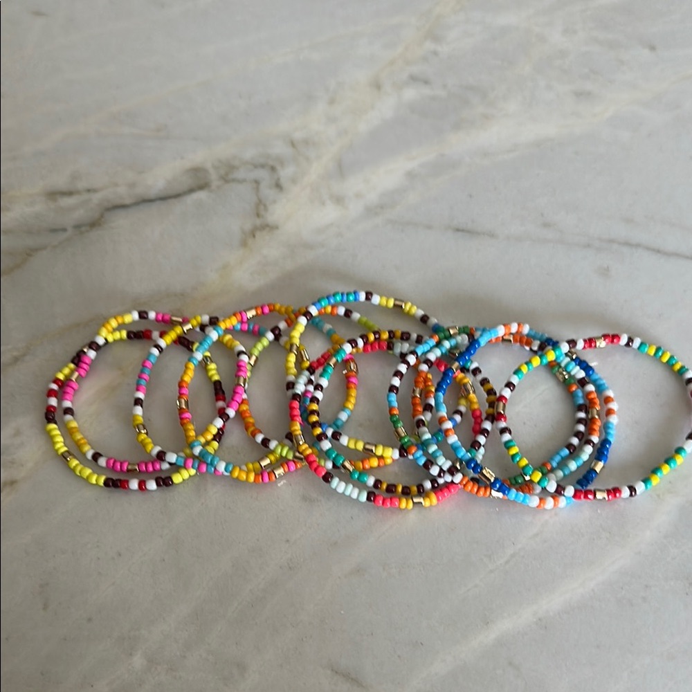 Roxanne Assoulin Multicolor Beaded Bracelets